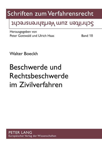 Beschwerde und Rechtsbeschwerde im Zivilverfahren