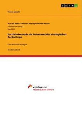Portfoliokonzepte als Instrument des strategischen Controllings