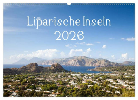Liparische Inseln (Wandkalender 2026 DIN A2 quer), CALVENDO Monatskalender
