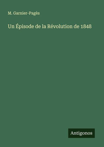 Un Épisode de la Révolution de 1848