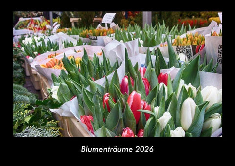 Blumenträume 2026 Fotokalender DIN A3