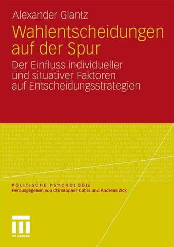 Wahlentscheidungen auf der Spur