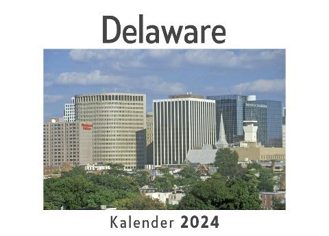 Delaware (Wandkalender 2024, Kalender DIN A4 quer, Monatskalender im Querformat mit Kalendarium, Das perfekte Geschenk)