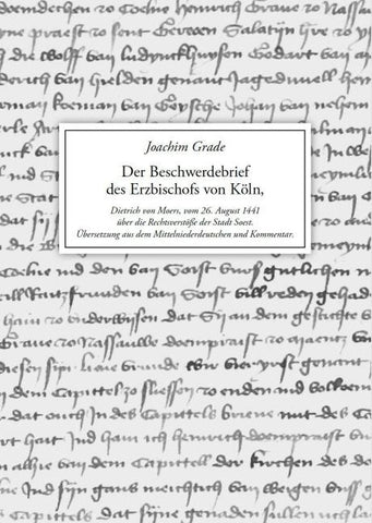 Der Beschwerdebrief des Erzbischofs von Köln