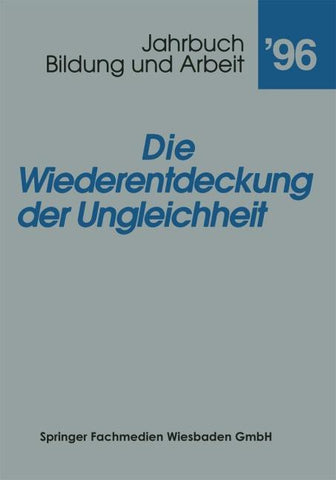 Die Wiederentdeckung der Ungleichheit