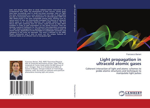Light propagation in ultracold atomic gases