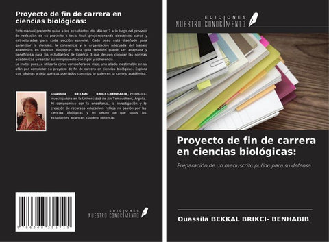 Proyecto de fin de carrera en ciencias biológicas: