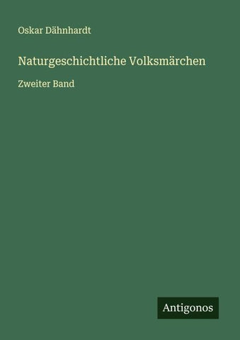 Naturgeschichtliche Volksmärchen