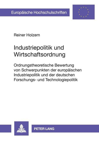 Industriepolitik und Wirtschaftsordnung
