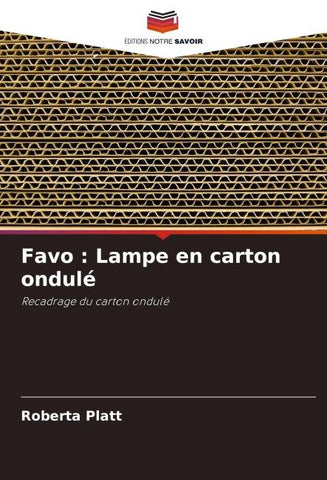 Favo : Lampe en carton ondulé