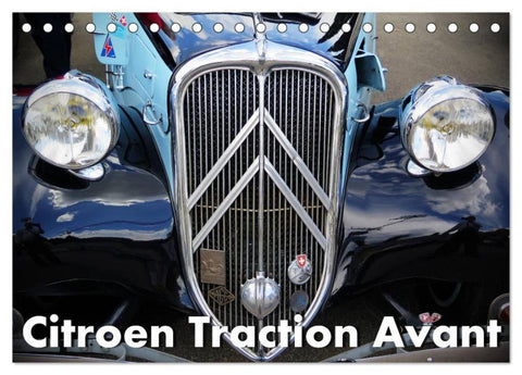 Citroen Traction Avant (Tischkalender 2026 DIN A5 quer), CALVENDO Monatskalender