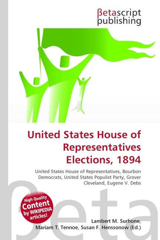 United States House of Representatives Elections, 1894