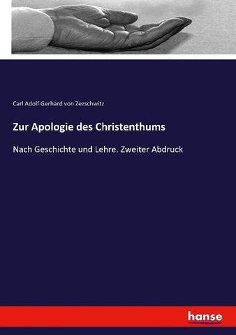 Zur Apologie des Christenthums