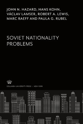 Soviet Nationality Problems