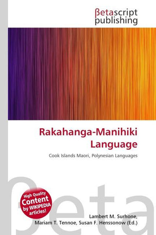 Rakahanga-Manihiki Language