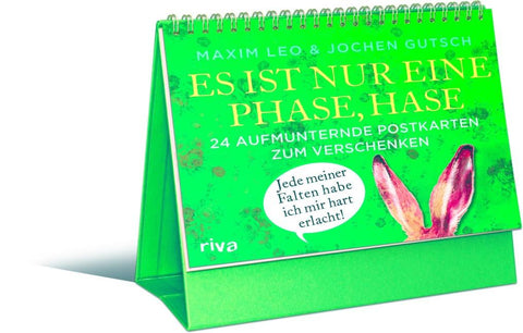 Es ist nur eine Phase, Hase – 24 aufmunternde Postkarten zum Verschenken