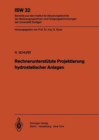 Rechnerunterstützte Projektierung hydrostatischer Anlagen