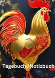 Tagebuch / Notizbuch  Chinesische Tierkreis  Hahn