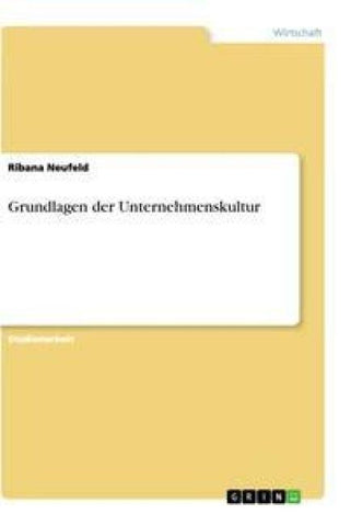 Grundlagen der Unternehmenskultur