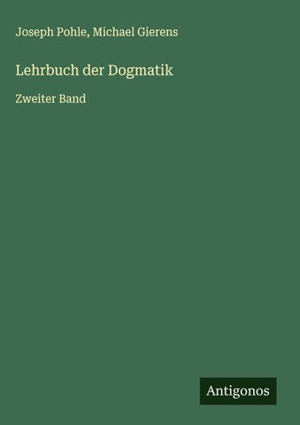 Lehrbuch der Dogmatik