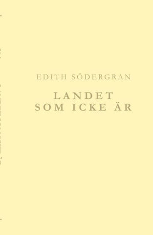 Landet som icke är