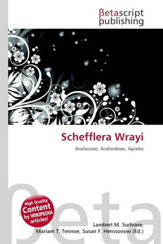Schefflera Wrayi