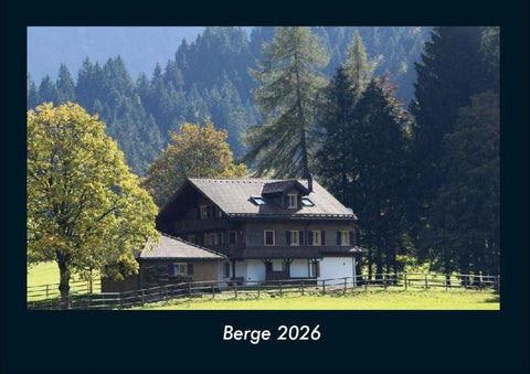 Berge 2026 Fotokalender DIN A4