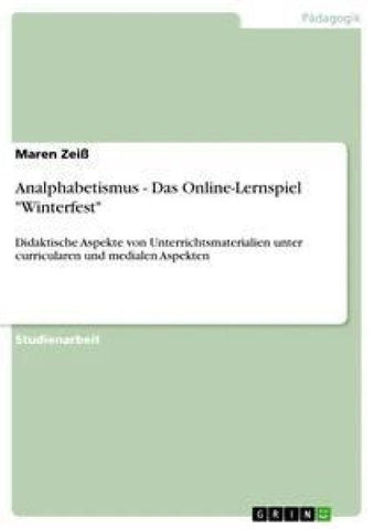 Analphabetismus - Das Online-Lernspiel "Winterfest"
