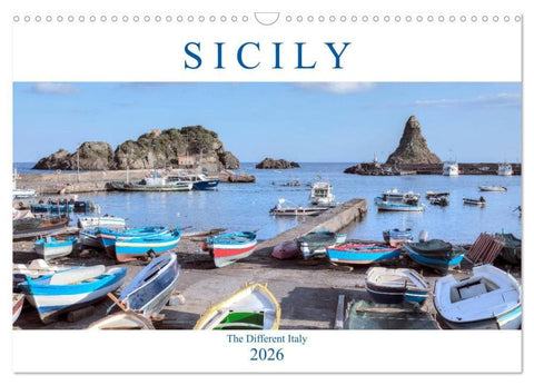 Sicily The Different Italy (Wall Calendar 2026 DIN A3 landscape), CALVENDO 12 Month Wall Calendar