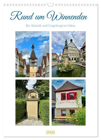 Rund um Winnenden (Wandkalender 2026 DIN A3 hoch), CALVENDO Monatskalender