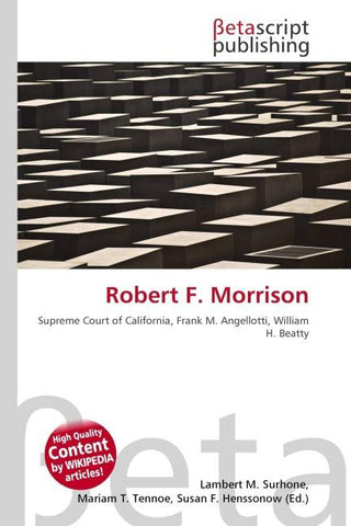 Robert F. Morrison