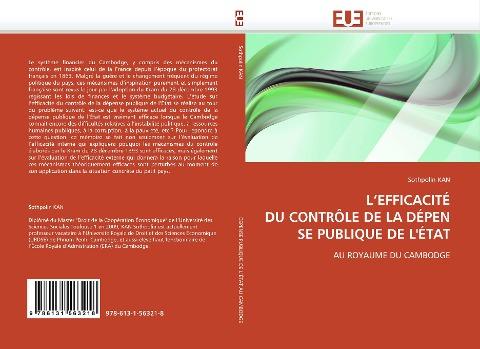 L''EFFICACITÉ DU CONTRÔLE DE LA DÉPENSE PUBLIQUE DE L''ÉTAT