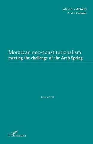 Moroccan neo-constitutionalism
