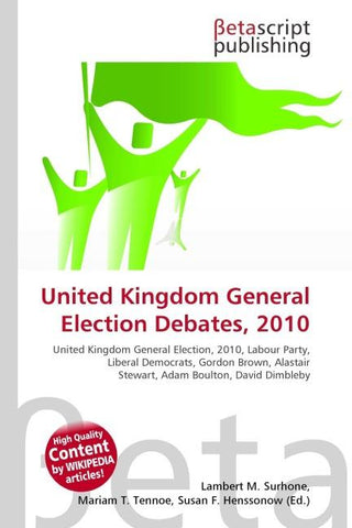 United Kingdom General Election Debates, 2010