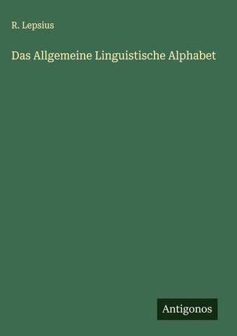 Das Allgemeine Linguistische Alphabet
