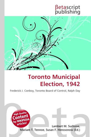 Toronto Municipal Election, 1942