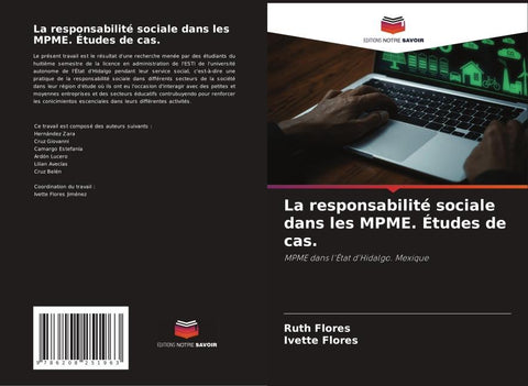 La responsabilité sociale dans les MPME. Études de cas.