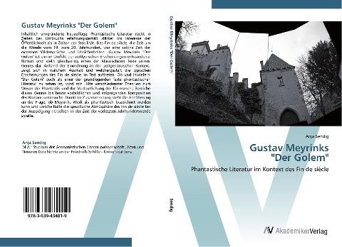 Gustav Meyrinks  "Der Golem"