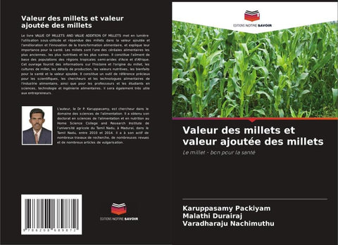 Valeur des millets et valeur ajoutée des millets