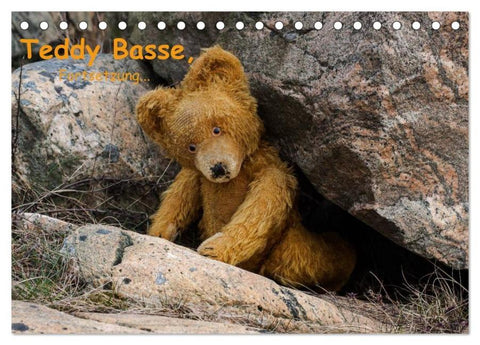 Teddy Basse, Fortsetzung... (Tischkalender 2026 DIN A5 quer), CALVENDO Monatskalender