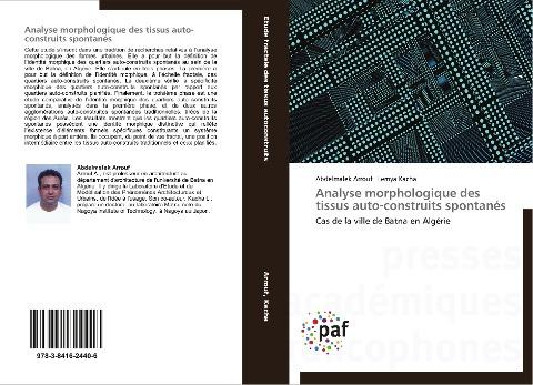 Analyse morphologique des tissus auto-construits spontanés