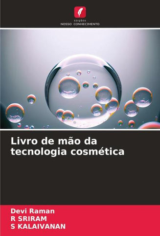 Livro de mão da tecnologia cosmética