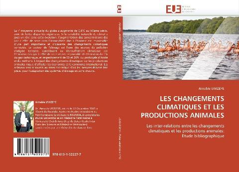 LES CHANGEMENTS CLIMATIQUES ET LES PRODUCTIONS ANIMALES