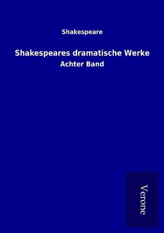 Shakespeares dramatische Werke