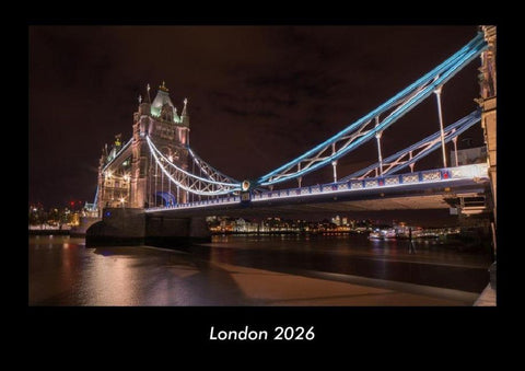 London 2026 Fotokalender DIN A3