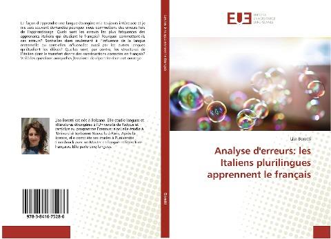 Analyse d'erreurs: les Italiens plurilingues apprennent le français