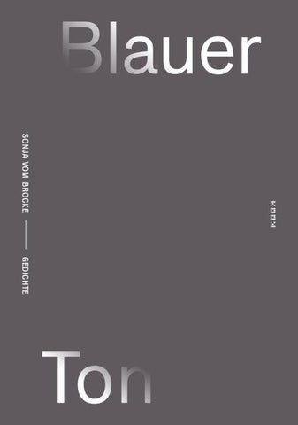 Blauer Ton
