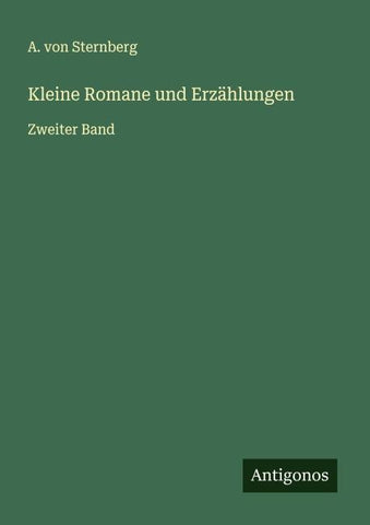 Kleine Romane und Erzählungen