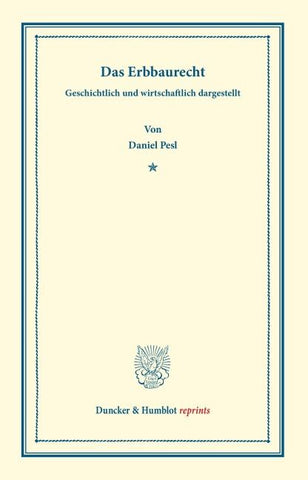 Das Erbbaurecht