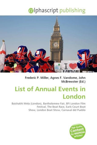 List of Annual Events in London